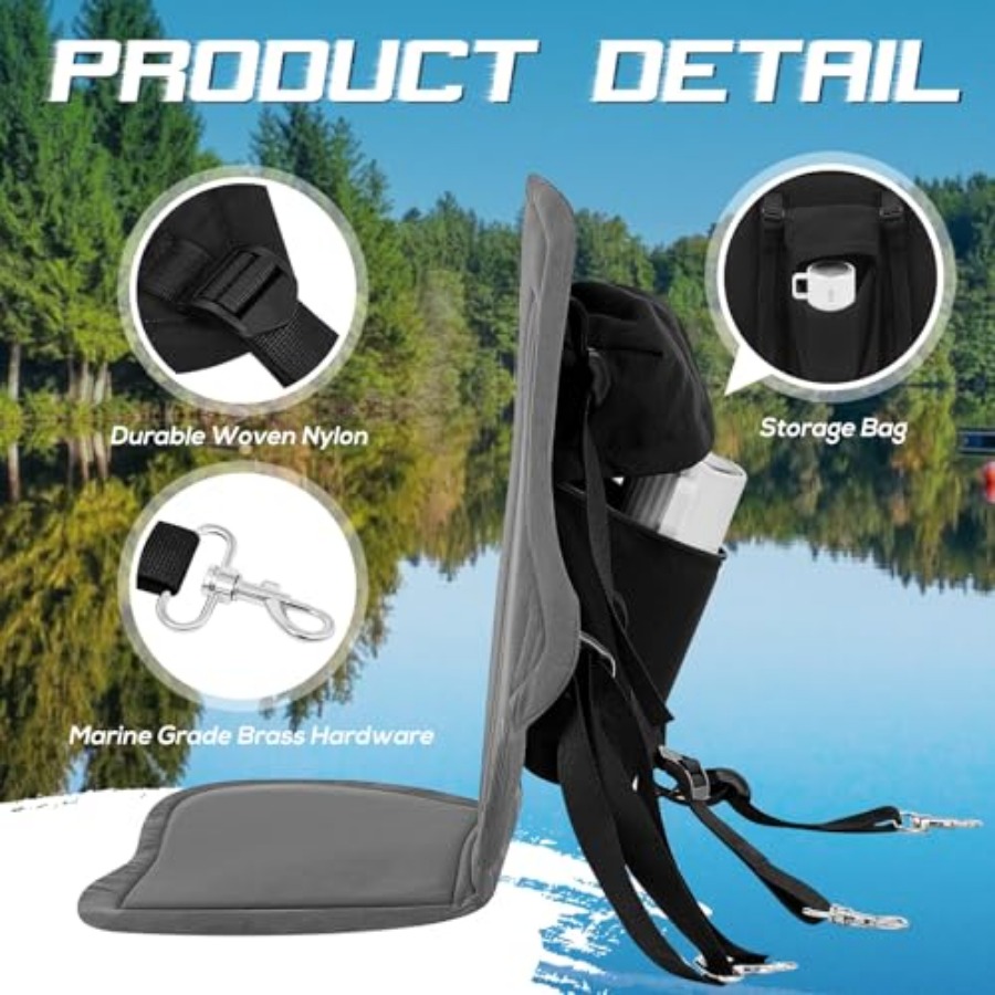 Pack Padded Kayak Seat Fishing - огляд і ціна Fishing Kayak Storage Bag