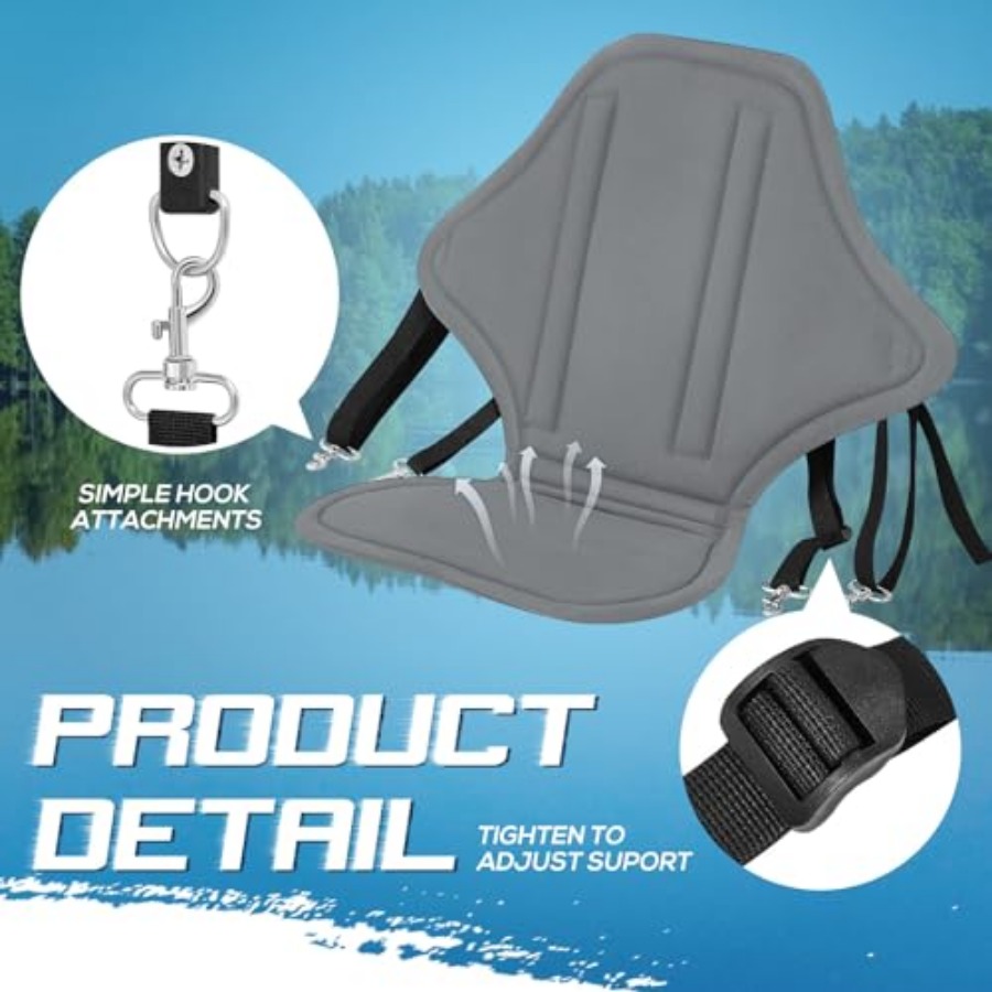 Pack Padded Kayak Seat Fishing - огляд і ціна Fishing Kayak Storage Bag