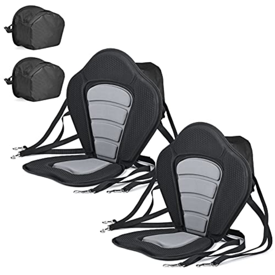 Deluxe Padded Kayak Seat with  - огляд і ціна Fishing Kayak Storage Bag