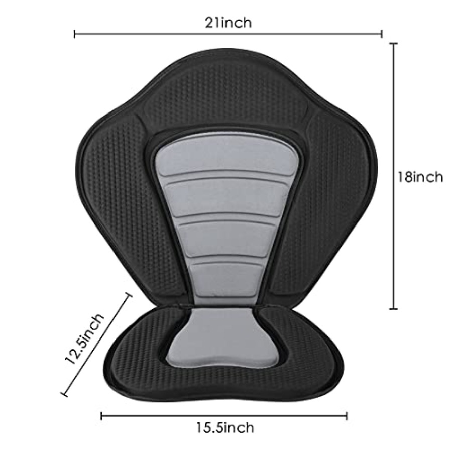 Deluxe Padded Kayak Seat with  - огляд і ціна Fishing Kayak Storage Bag