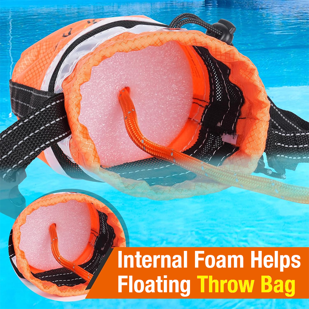 1SET Water Rescue Throw Bag, w - огляд і ціна Fishing Kayak Crate