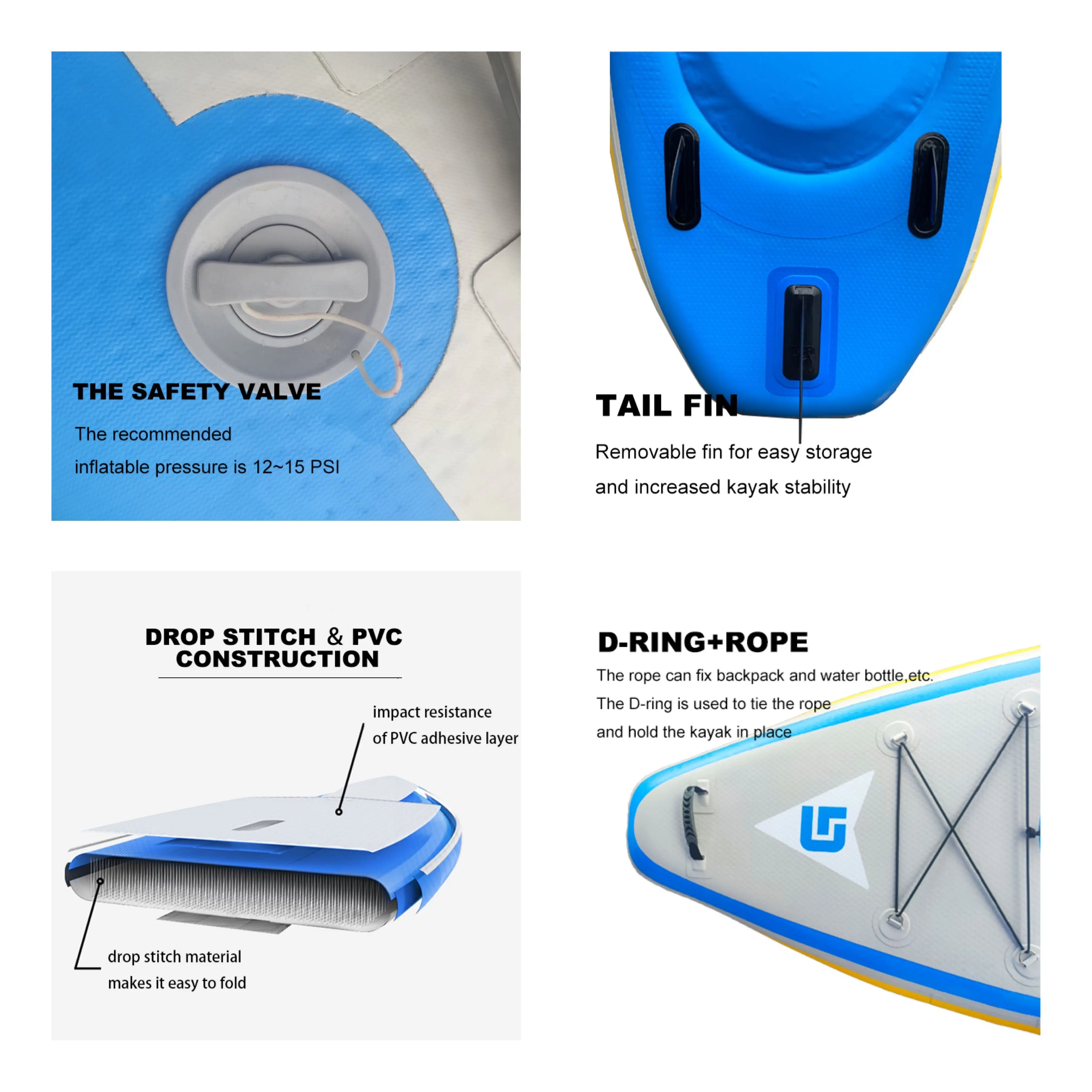2 Person Factory Customized Fi - огляд і ціна Fishing Kayak Paddle
