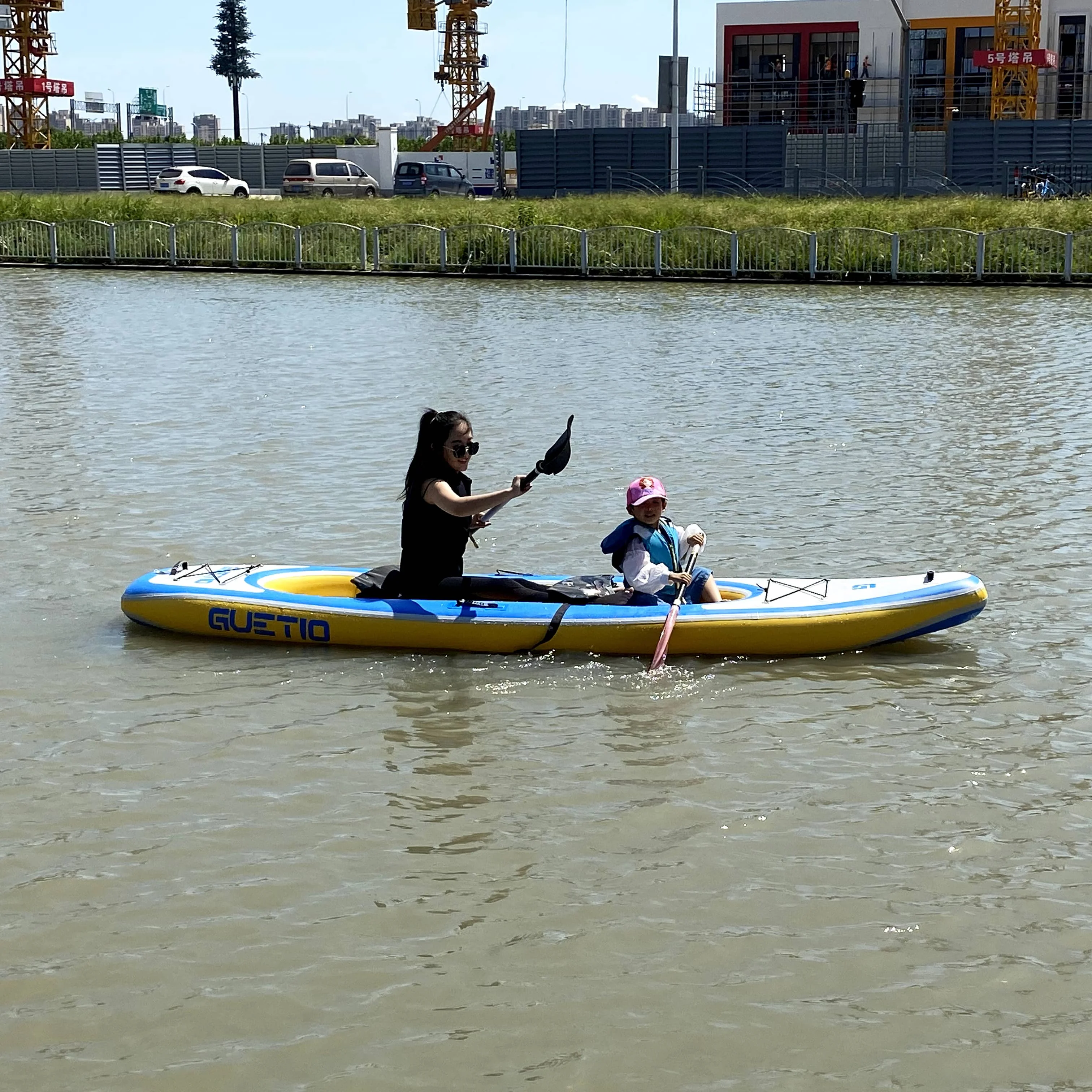 2 Person Factory Customized Fi - огляд і ціна Fishing Kayak Paddle