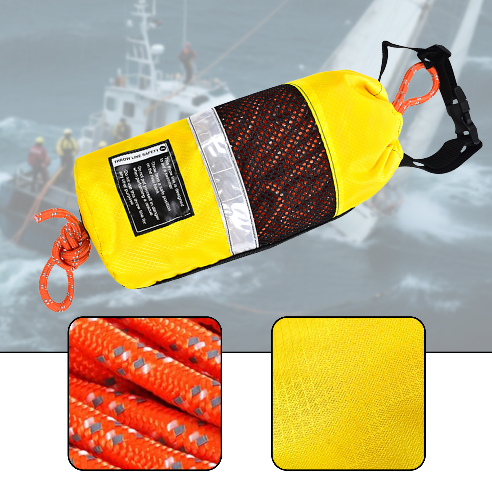 Throw Bag for Water Rescue Mar - огляд і ціна Fishing Kayak Crate