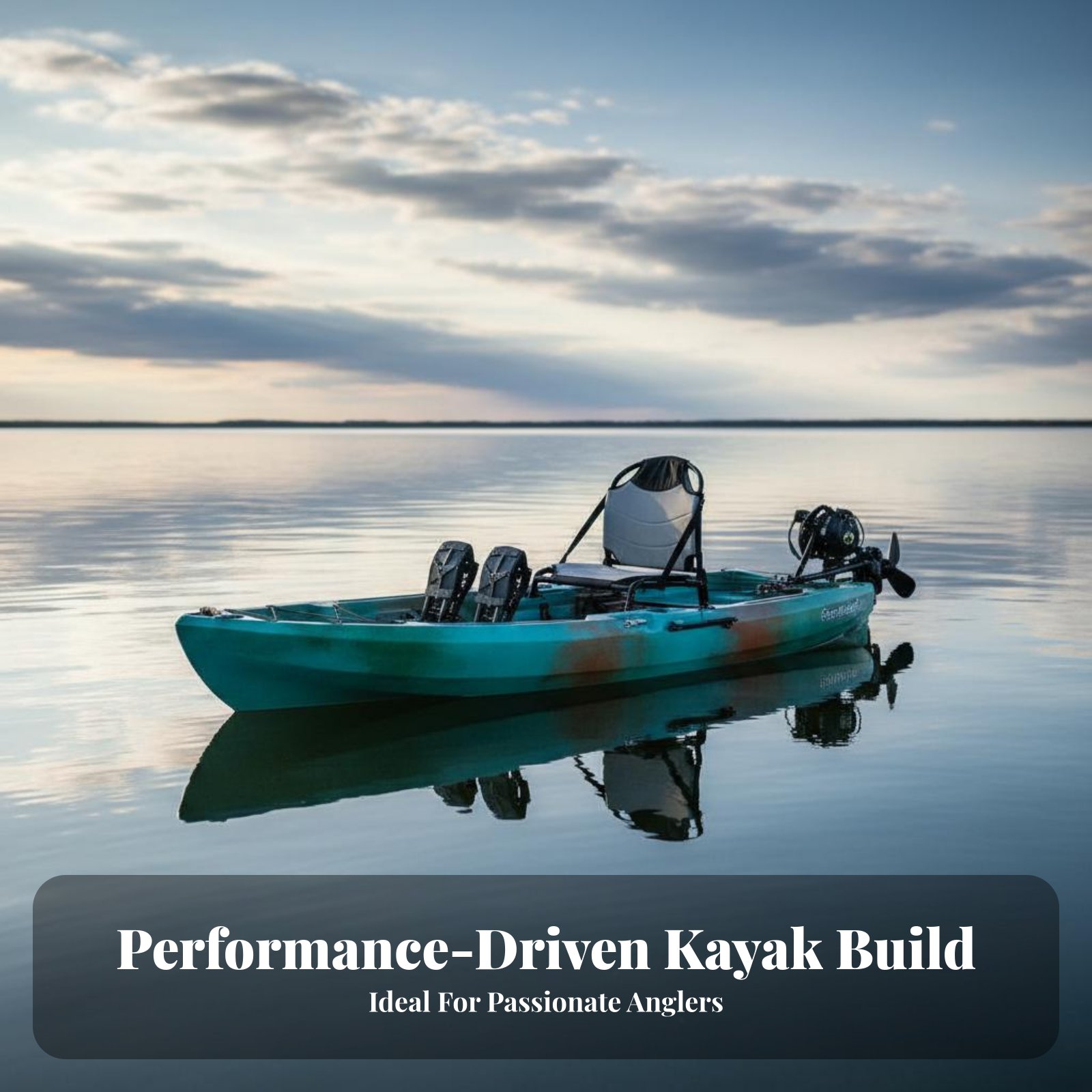 Pedal Drive Fishing Boat Folda - огляд і ціна Fishing Kayak Inflatable