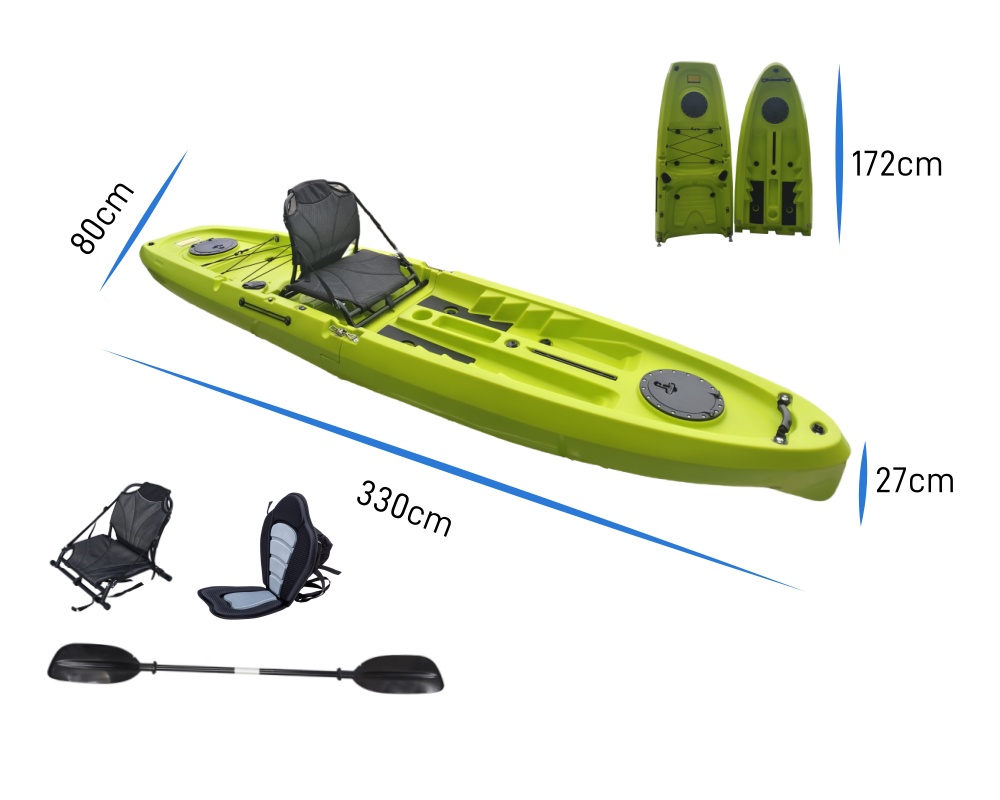 2025 NEW Modular Kayak 11ft Si - огляд і ціна Fishing Kayak Sit In