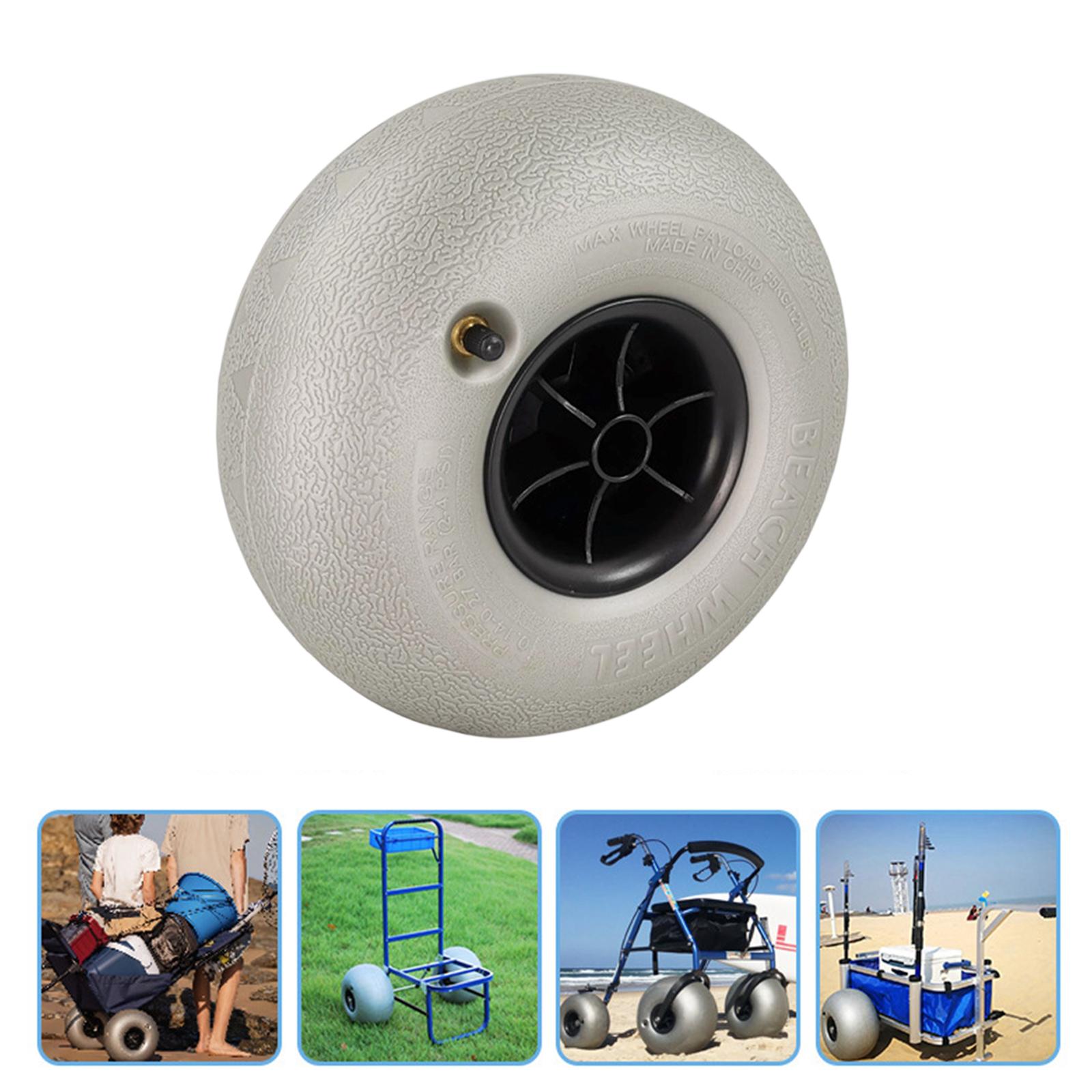 Sturdy PVC Balloon Wheels for  - огляд і ціна Fishing Kayak Cart