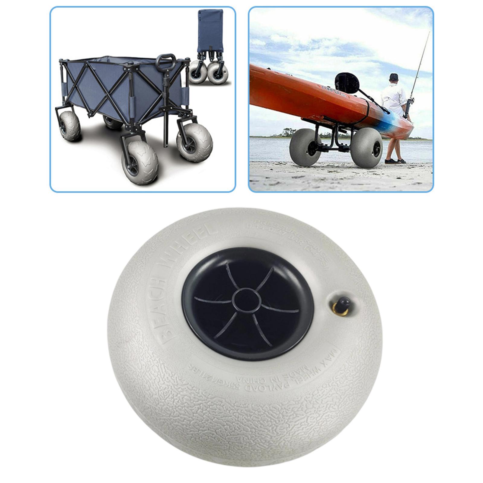 Sturdy PVC Balloon Wheels for  - огляд і ціна Fishing Kayak Cart