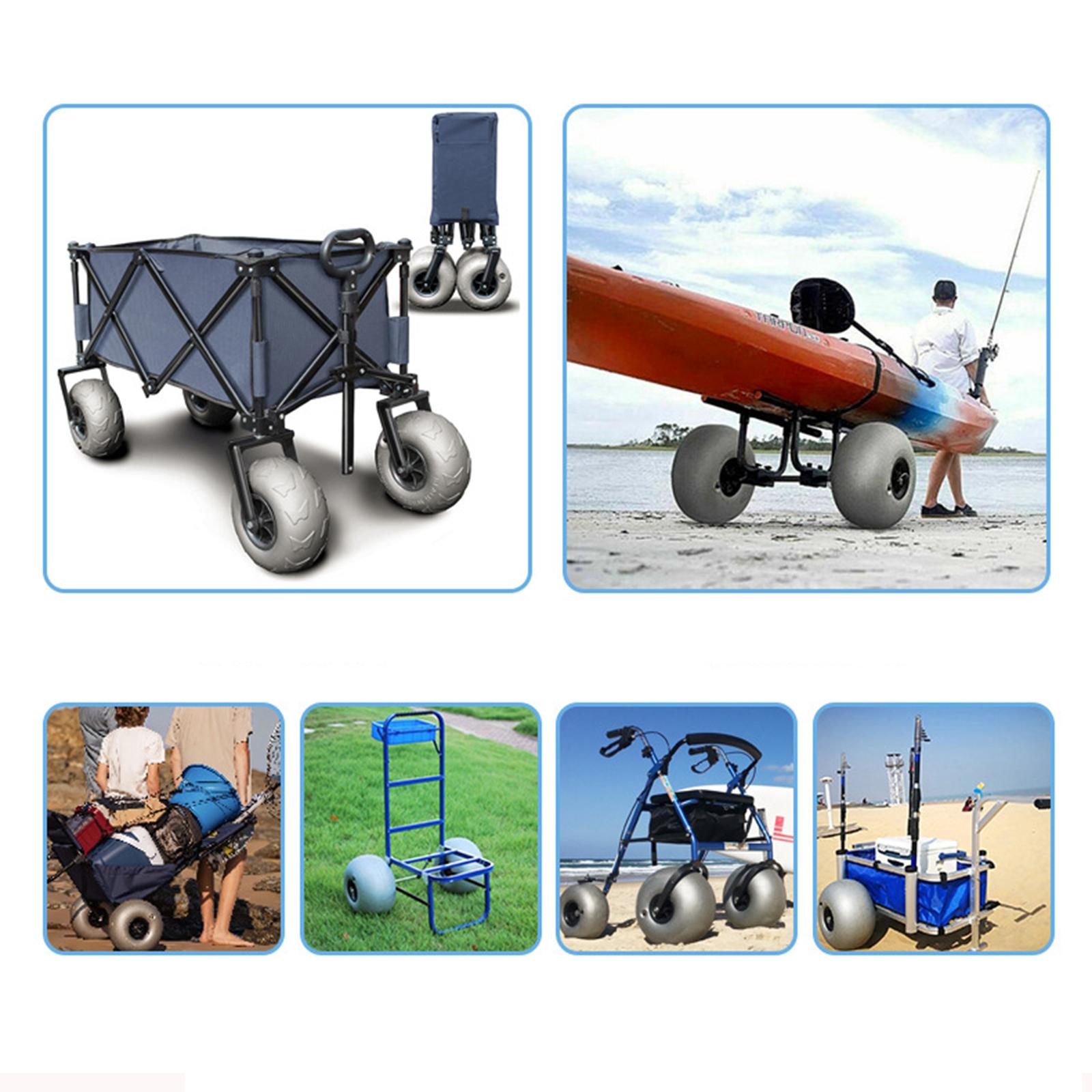 Balloon Wheels Cart Kayak Trol - огляд і ціна Fishing Kayak Cart