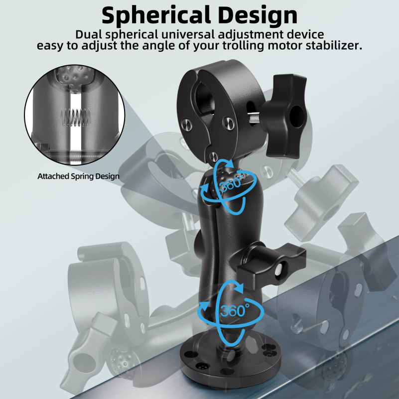 Trolling Motor Support Stabili - огляд і ціна Fishing Kayak Cart