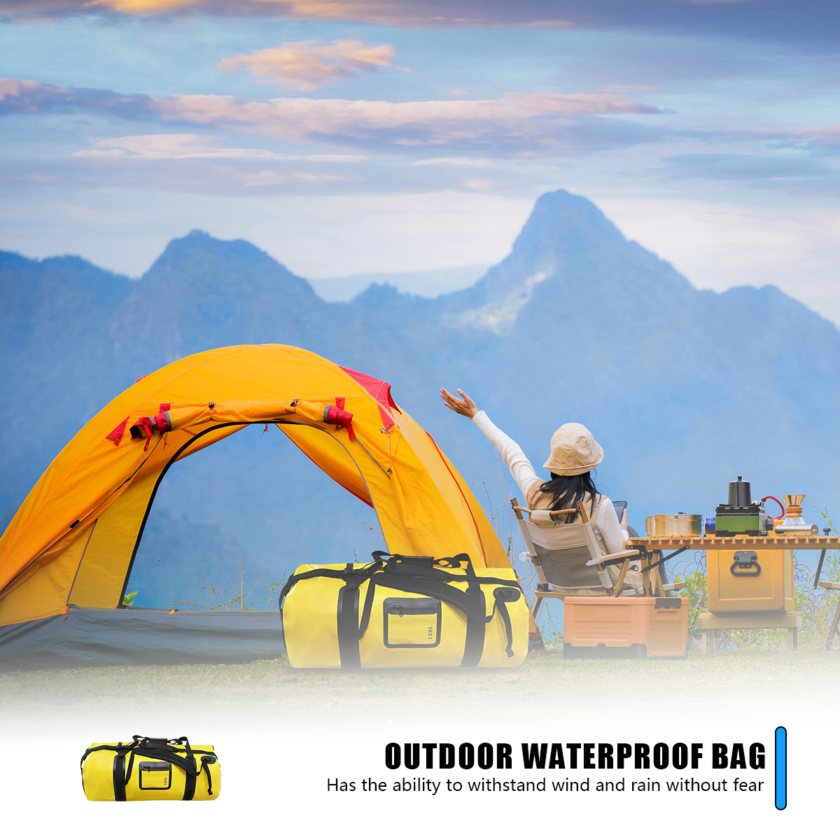 40L/66L/120L Waterproof Duffle - огляд і ціна Fishing Kayak Crate