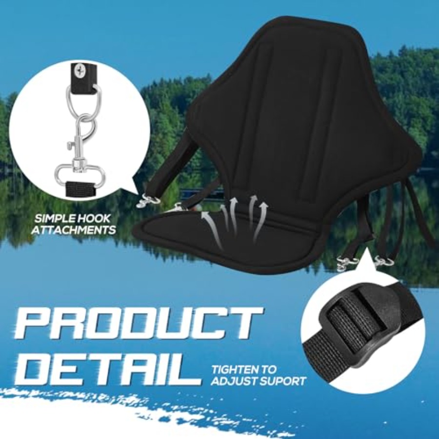 Pack Padded Kayak Seat Fishing - огляд і ціна Fishing Kayak Storage Bag
