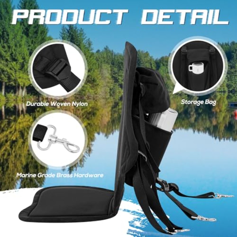 Pack Padded Kayak Seat Fishing - огляд і ціна Fishing Kayak Storage Bag