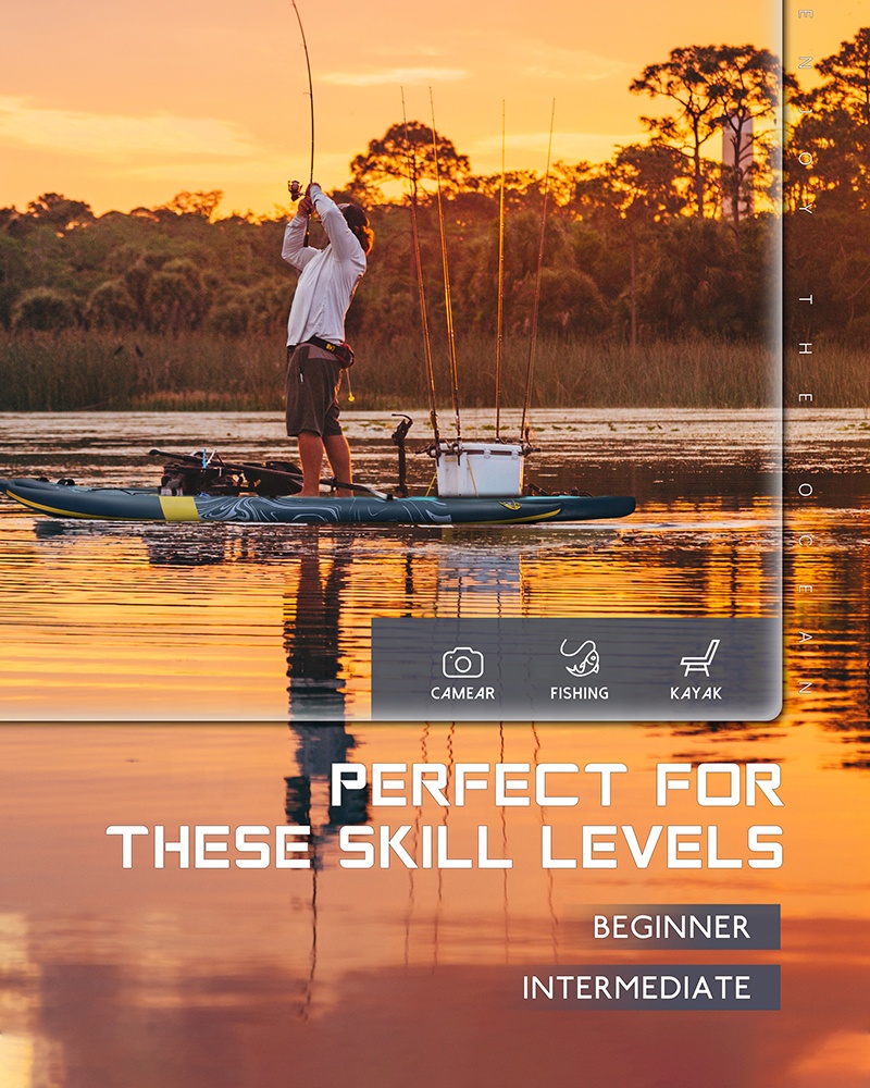 Three Air Chamber Inflatable F - огляд і ціна Fishing Kayak Rod Holder