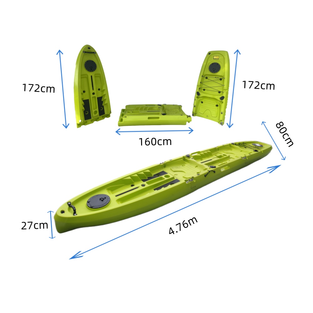 New Modular Tandem Double Sit- - огляд і ціна Fishing Kayak Sit In